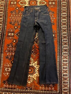 Lee Women's Bootcut Jeans in Dark Blue with Contrast Stitching
